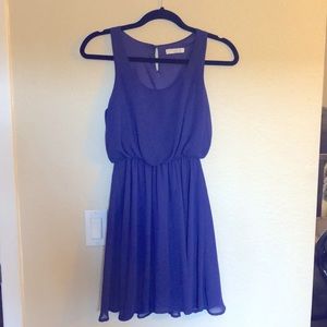 Sleeveless Chiffon Dress